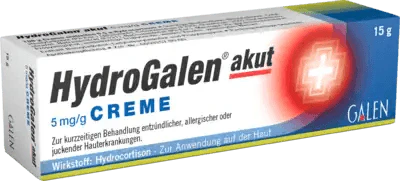 Hydrocortisone cream, HYDROGALEN acute cream - UKDorf 
