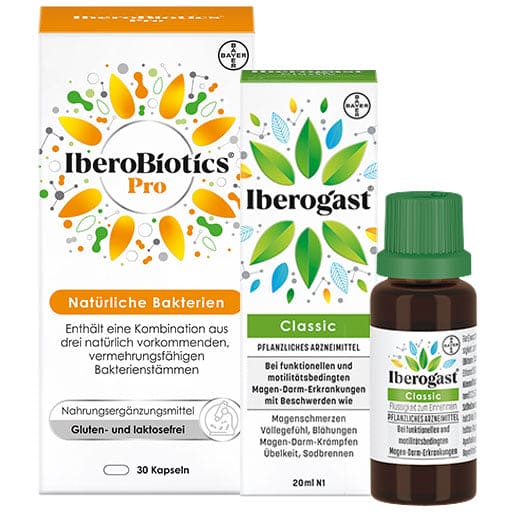 IBEROGAST CLASSIC 20ML + IBEROBIOTICS PRO SAVING SET - UKDorf 