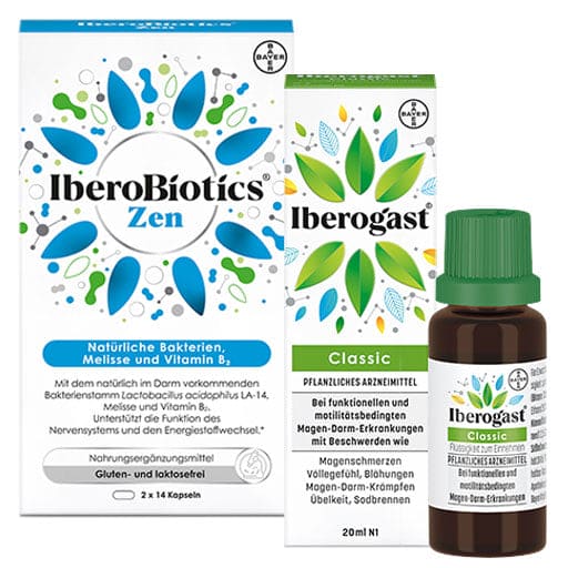 IBEROGAST CLASSIC 20ML + IBEROBIOTICS ZEN SAVING SET - UKDorf 
