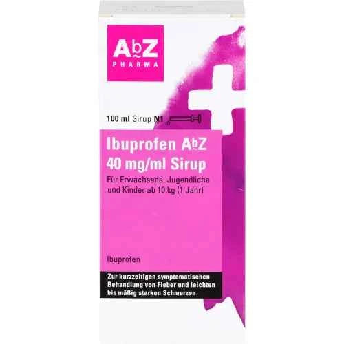 IBUPROFEN AbZ 40 mg-ml syrup 100 ml