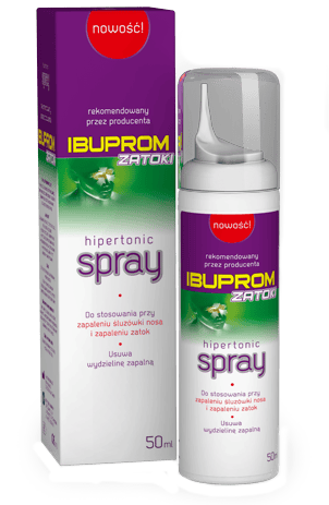 IBUPROM SINUSES Hipertonic Spray - UKDorf 