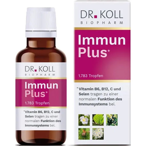 IMMUN PLUS Dr.Koll Gemmo Kompl.Vit.B6 B12 Selenium Tr - UKDorf 