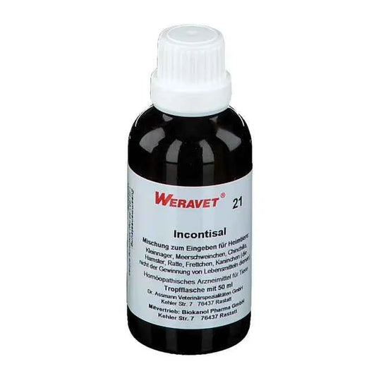 INCONTISAL 21 drops for pets 50 ml