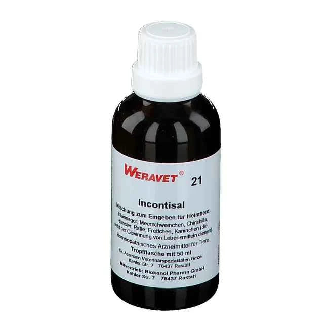 INCONTISAL 21 drops for pets 50 ml