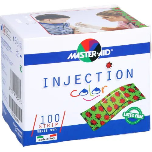 INJECTION strip color 18x39 mm children's plant beetle