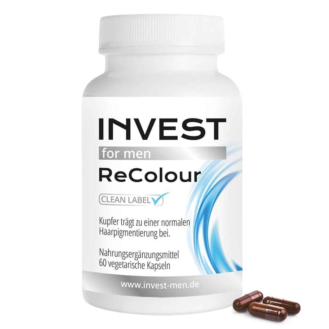 INVEST MEN ReColour with Melatine Capsules