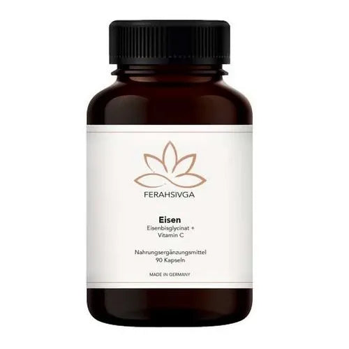 IRON IRON BISGLYCINATE+Vitamin C Capsules - UKDorf 