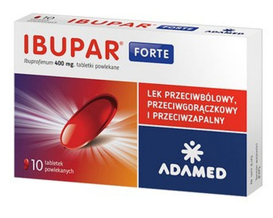 Ibupar Forte 0.4 g x 10, lower back pain