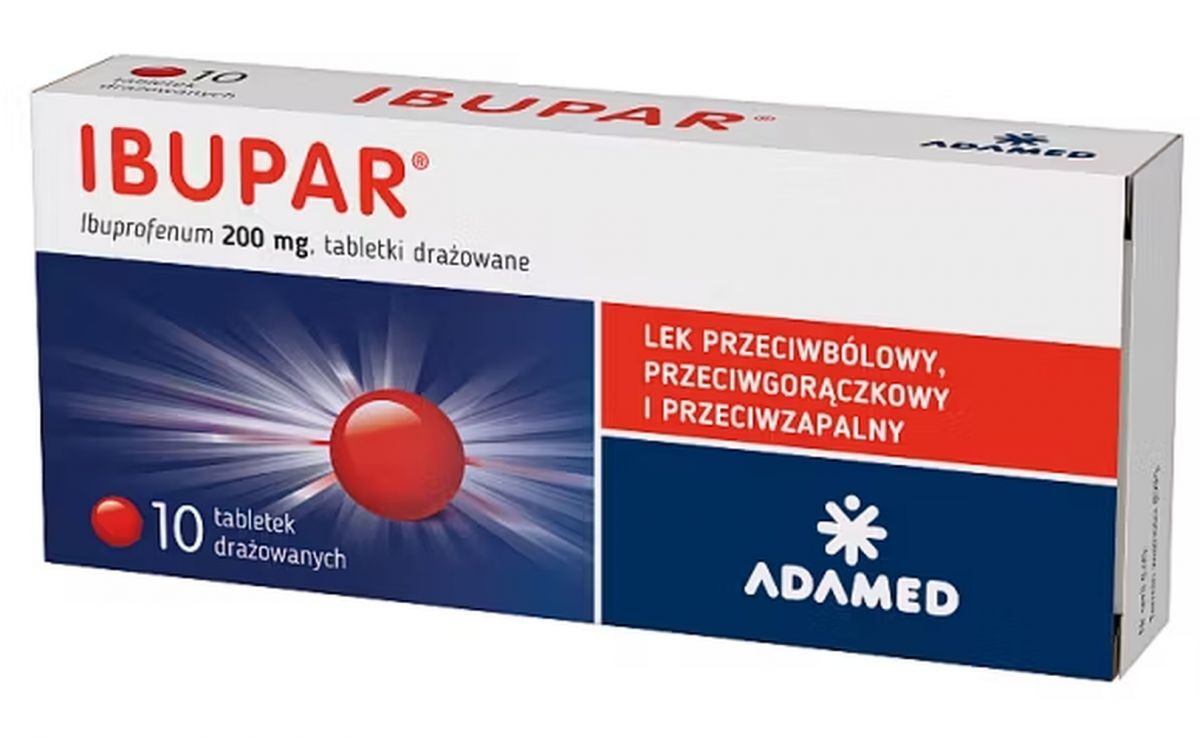 Ibuprofen- Ibupar 0.2g x 10