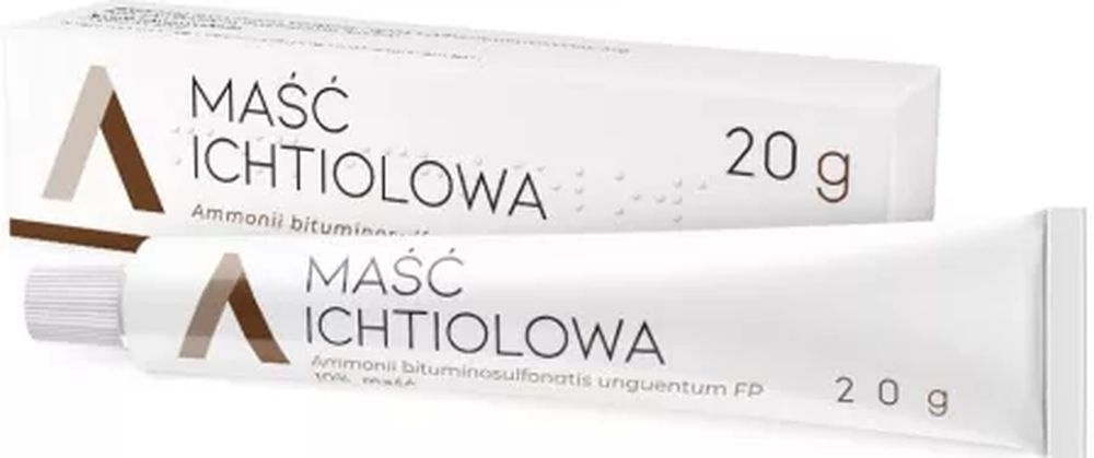 Ichthyol ointment 10% 20 g AMARA, eczema, furunculosis, acne