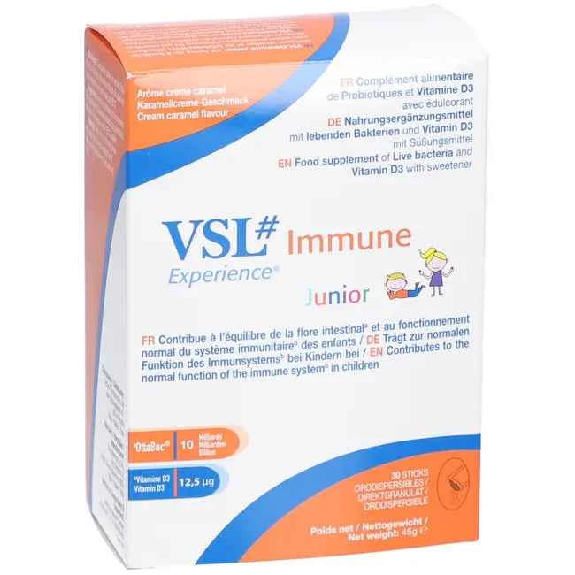 Immune Junior - Dietary supplement with probiotics & vitamin D3