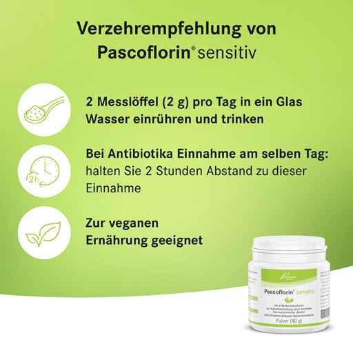 Intestinal lining (biotin) PASCOFLORIN sensitive powder