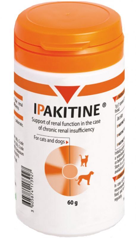 Ipakitine Kidney Support for Dogs and Cats 60g - UKDorf 