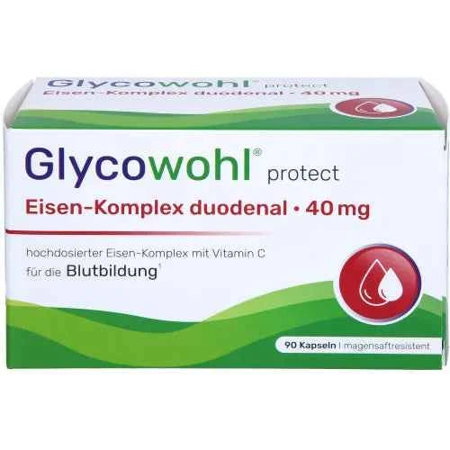 Iron Complex Duodenal 40 mg + Vitamin C Capsules, 90 Capsules