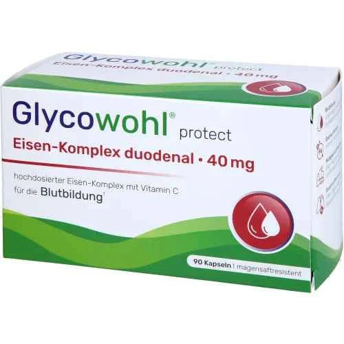 Iron Complex Duodenal 40 mg + Vitamin C Capsules, 90 Capsules