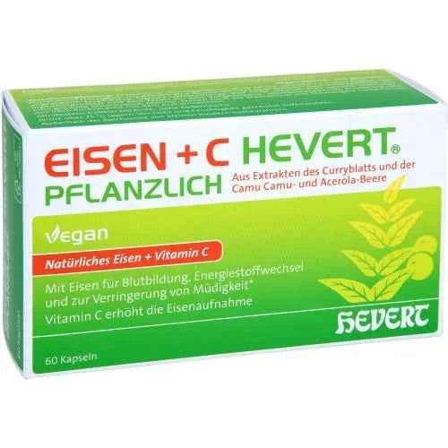 Iron+C Hevert vegetable capsules