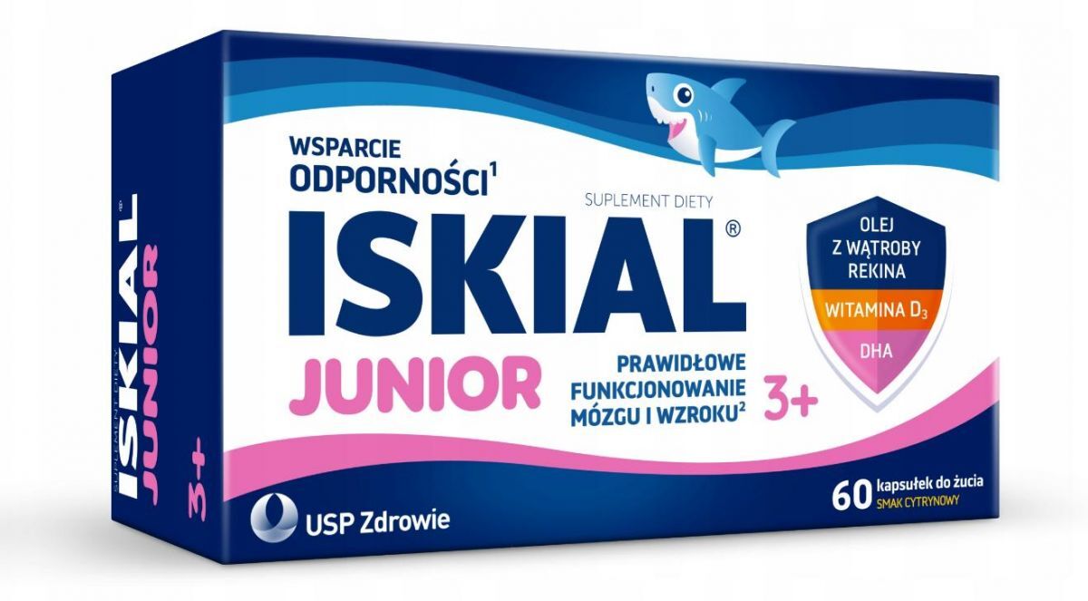 Iskial Junior x 60 chewable capsules EXP 12/2026
