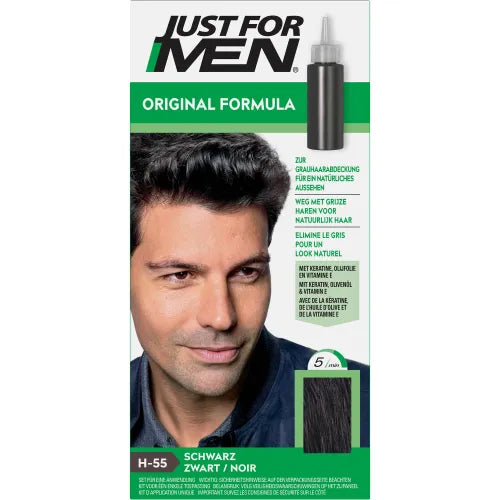 JUST for men tinted shampoo black 60 ml