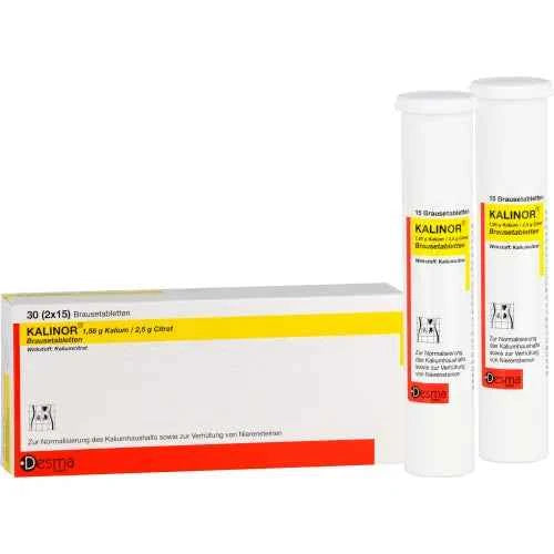 KALINOR effervescent tablets 2X15 pc potassium citrate