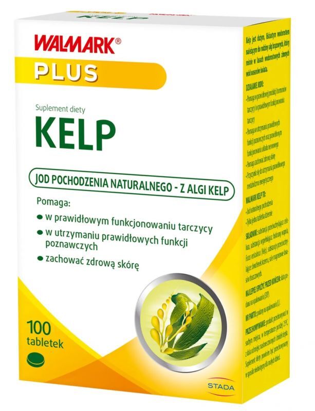 KELP x 100 tab. kelp supplements, iodine deficiency