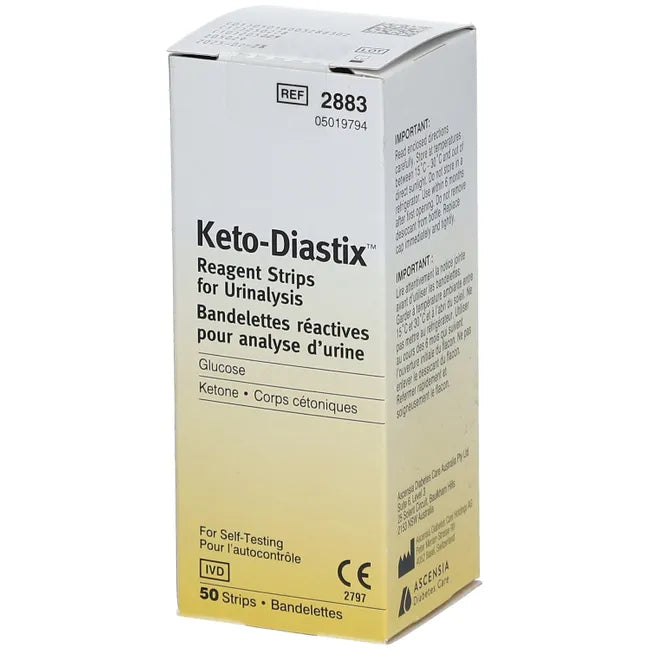 KETO test strips, DIASTIX - UKDorf 