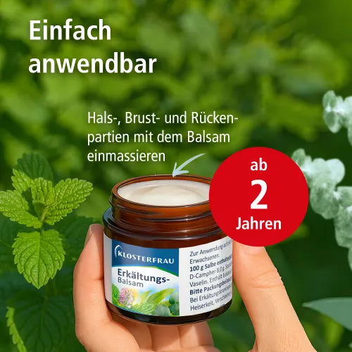 KLOSTERFRAU Cold Balm, eucalyptus, camphor, menthol
