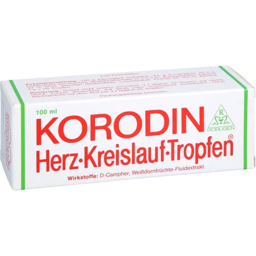 KORODIN cardiovascular drops 100 ml circulatory system disorder