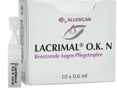 Keratoconjunctivitis sicca, LACRIMAL OK N povidone eye drops - UKDorf 
