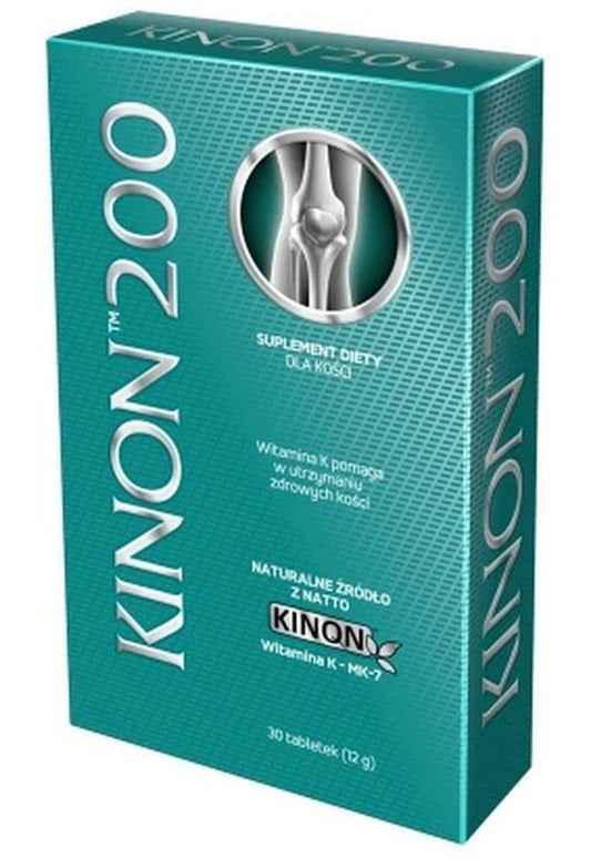 Kinon 200 x 30 tablets, Vitamin K2