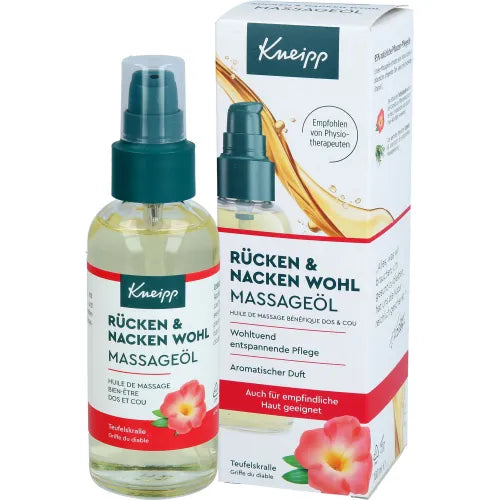 Kneipp Massage Oil Back & Neck Wellbeing