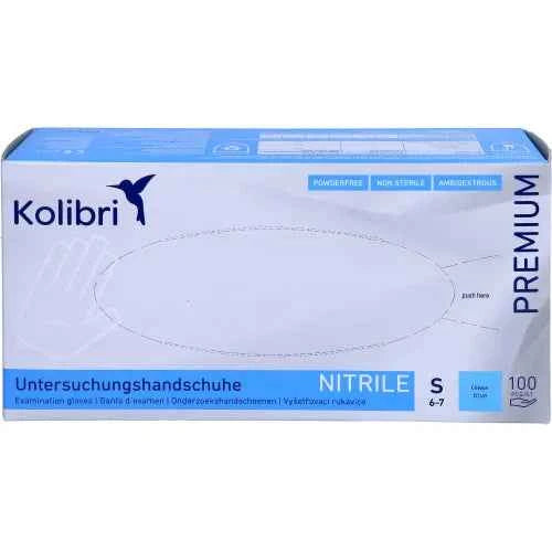 Kolibri Premium Examination Gloves, blue S