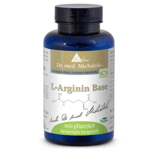 L-ARGININE BASE capsules 120 pcs - UKDorf 