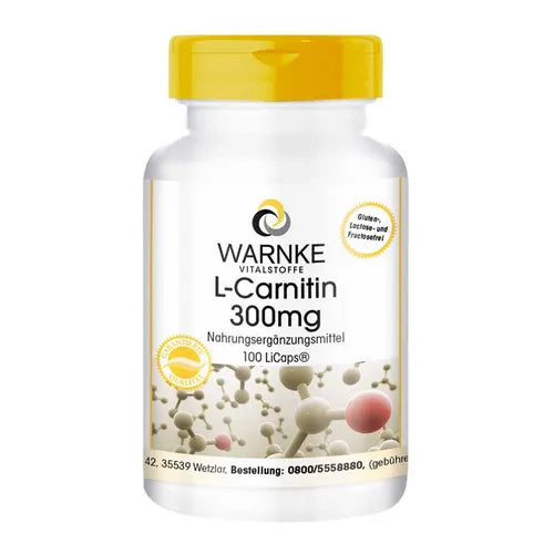 L-CARNITINE 300 capsules 100 pcs - UKDorf 