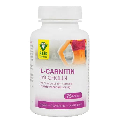 L-CARNITINE WITH CHOLINE RAAB capsules - UKDorf 