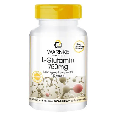 L-GLUTAMINE 750 mg capsules - UKDorf 