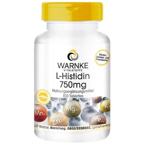 L-Histidine 750mg - UKDorf 