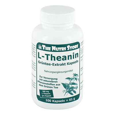 L-THEANINE 500 mg Capsules (100 count)