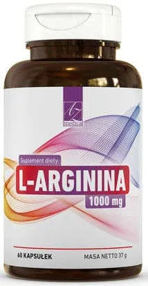 L-arginine 1000mg x 60 capsules - UKDorf 