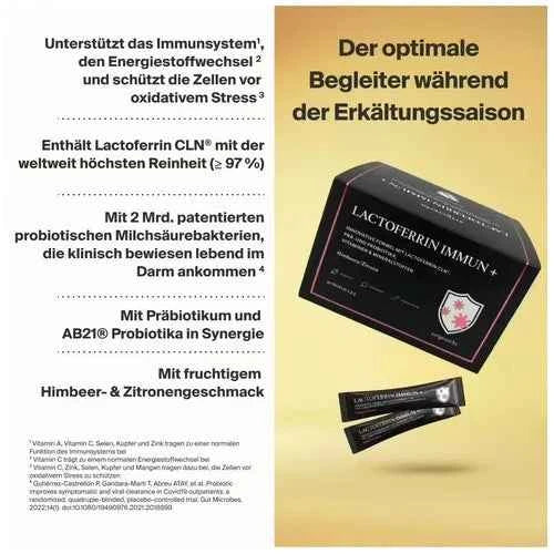 LACTOFERRIN Immune+ Powder Sticks