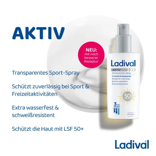 LADIVAL Active Sunscreen Spray SPF 50+ 150 ml
