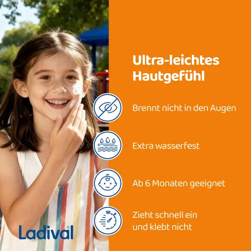 LADIVAL Sensitive Children's Skin Cream SPF 50+ 50 ml
