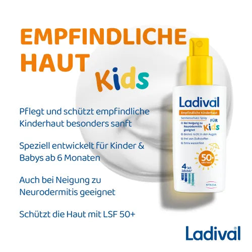 LADIVAL Sensitive Children's Skin Spray SPF 50+ 150 ml