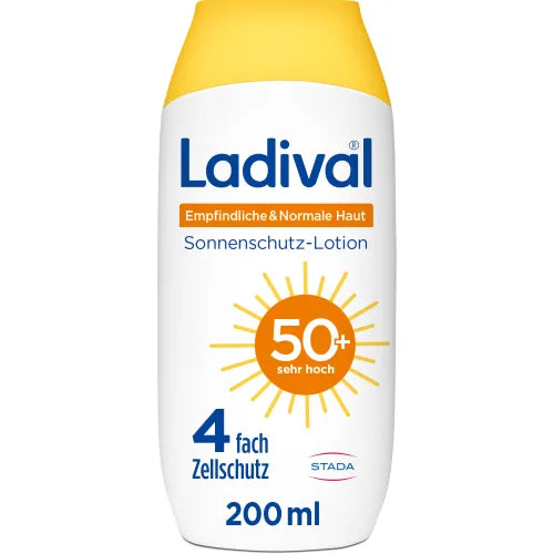 LADIVAL Sensitive & Normal Skin Lotion SPF 50+ 200 ml