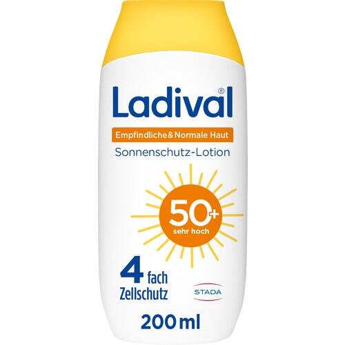 LADIVAL Sensitive & Normal Skin Lotion SPF 50+ 200 ml