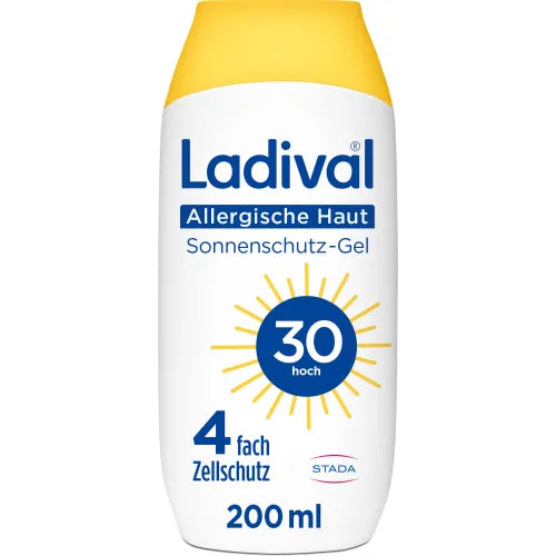 LADIVAL allergic skin sunscreen gel SPF 30 200 ml