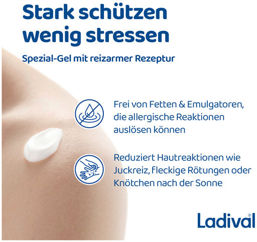 LADIVAL allergic skin sunscreen gel SPF 50+ 200 ml
