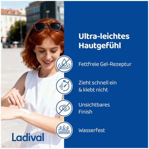 LADIVAL allergic skin sunscreen gel SPF 50+ 200 ml