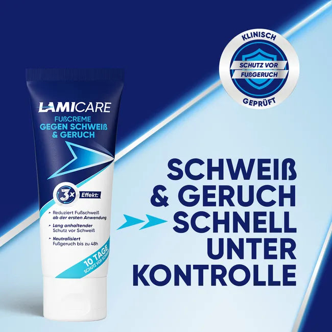 LAMICARE Foot Cream against Sweat & Odor 75 ml