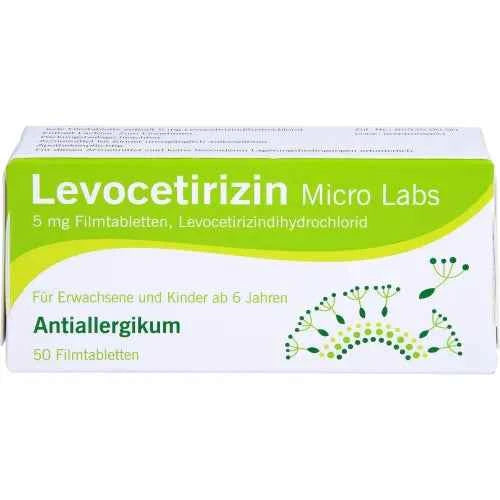 LEVOCETIRIZIN Micro Labs 5 mg film-coated tablets