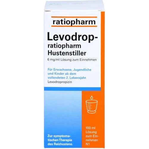LEVODROP-ratiopharm Cough Suppressant 6 mg-ml LSE 100 ml